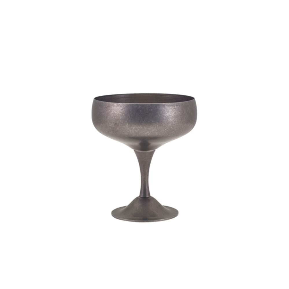 Vintage Glasskål Rostfri Ø9,5cm 22cl